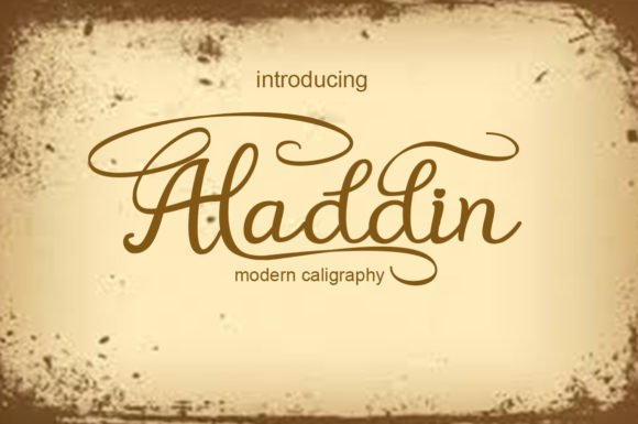 Aladdin Font