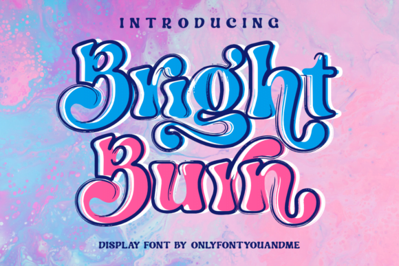 Bright Burn Font 3 - Free Font Download
