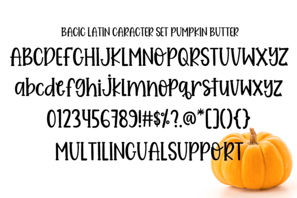 Pumpkin Butter Font 2 - Free Font Download