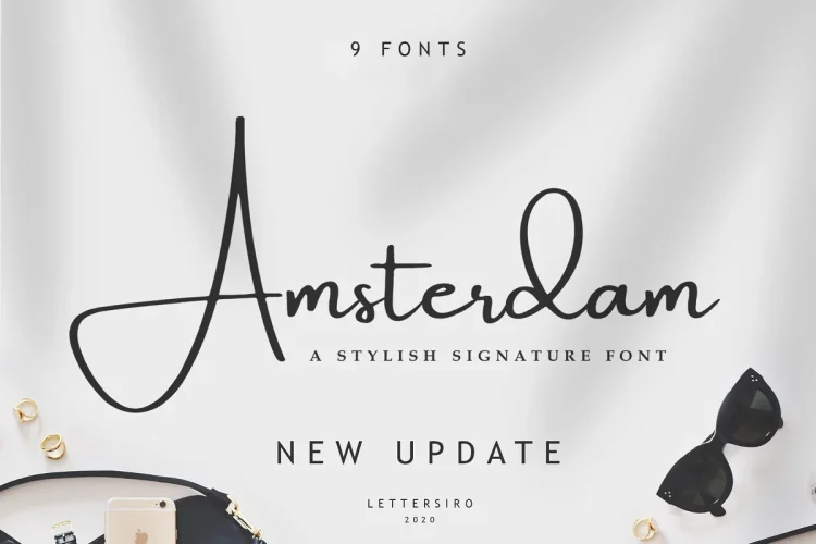 Amsterdam Elegant Font