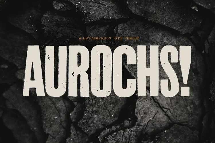 Aurochs Font