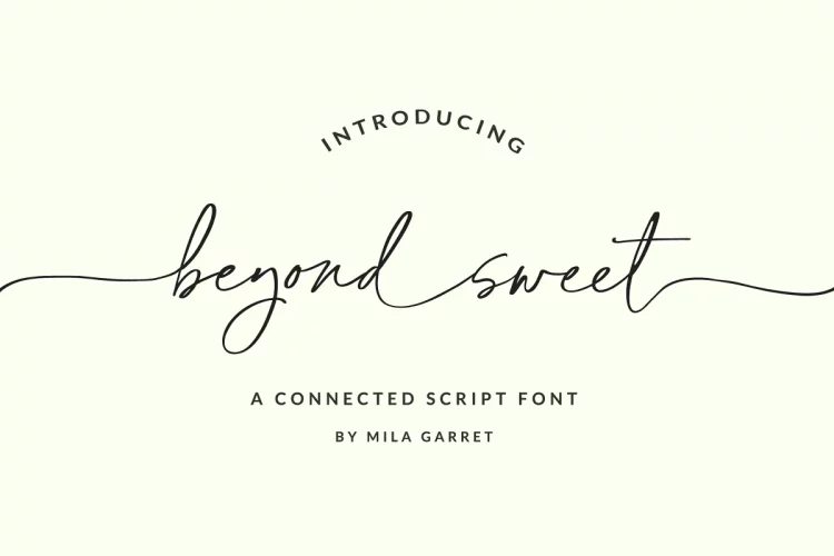 Beyond Sweet Font