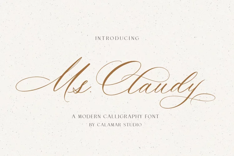 Ms Claudy Font Free