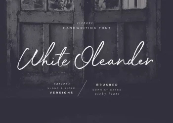 White Oleander Font
