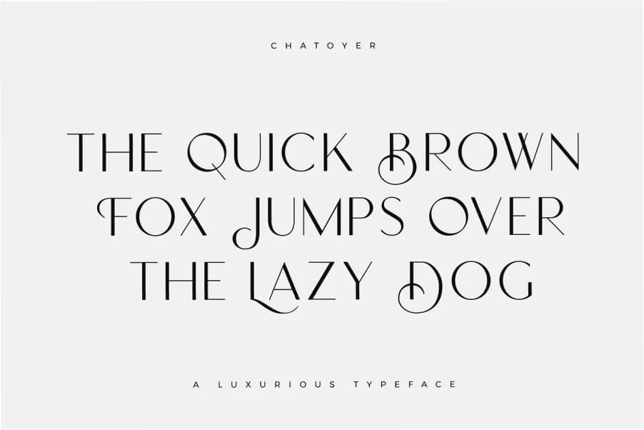 Chatoyer Font 2 - Free Font Download
