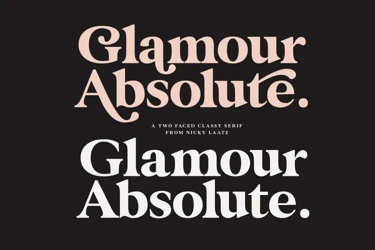 Glamour Absolute Font