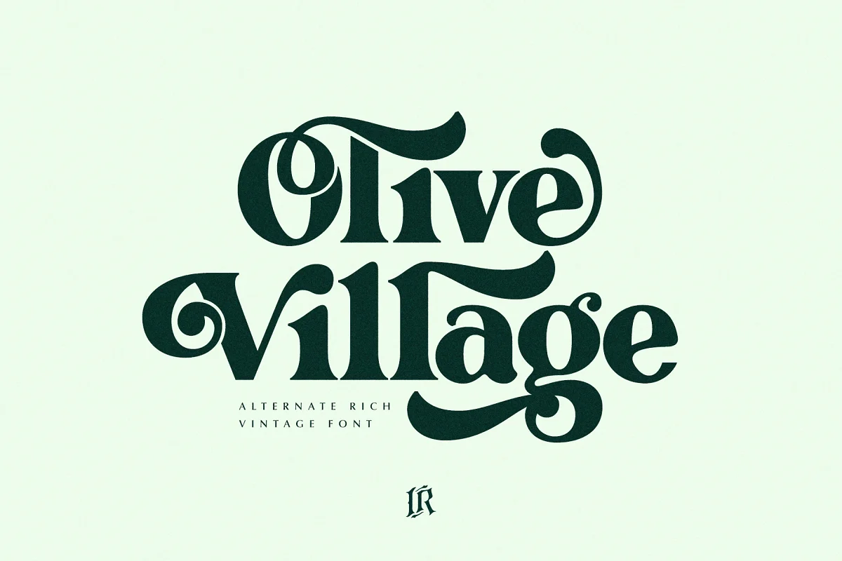 Olive Village Font