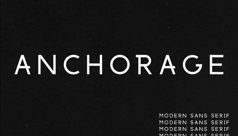 Anchorage Font