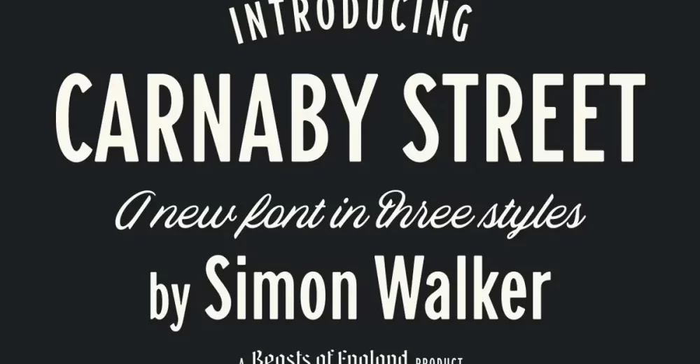 Carnaby Street Font