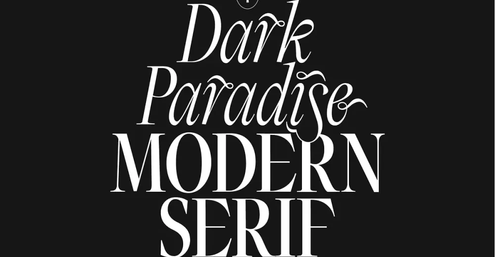 Dark Paradise Font Free Download
