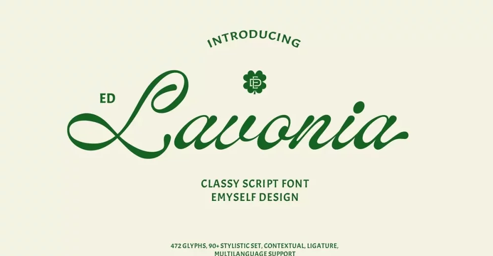 ED Lavonia Font
