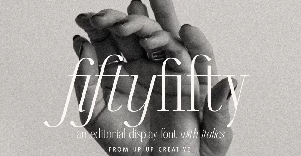 Fifty Fifty Font