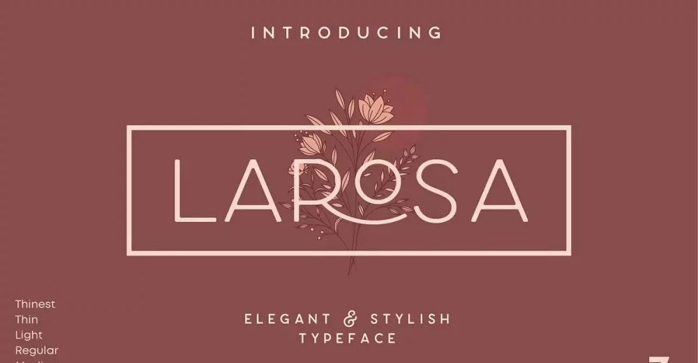 Larosa Font