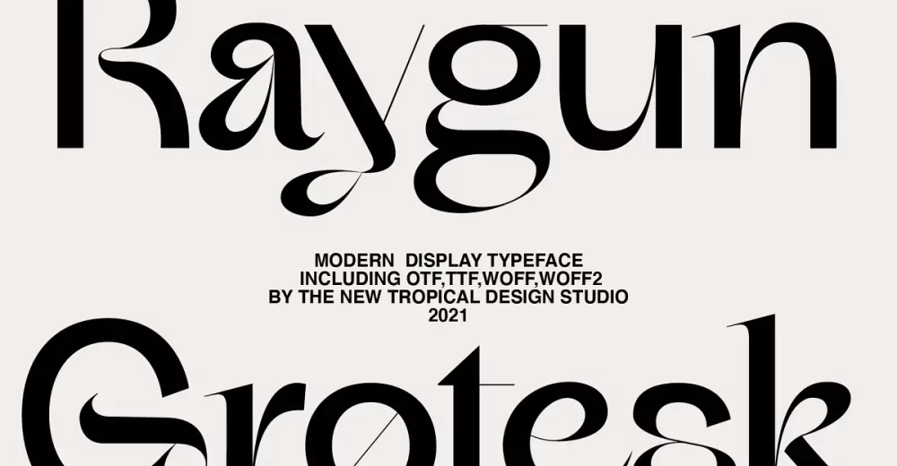 Raygun Font