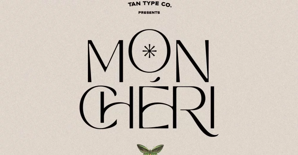 Tan Mon Cheri Font