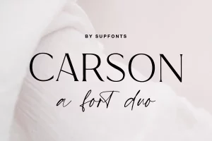 Carson Font Duo