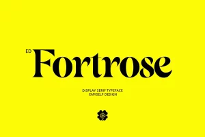 ED Fortrose Font