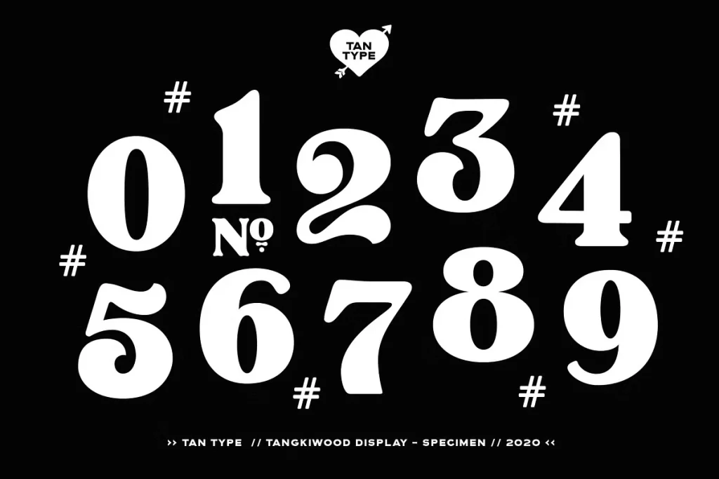 Tan Tangkiwood Font 3 Free Download