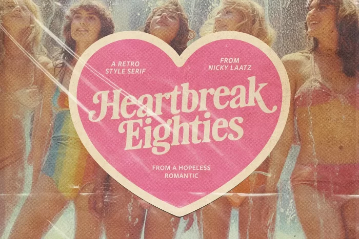 Heartbreak Eighties Font