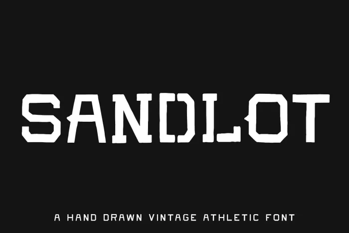 Sandlot Font Free Download Sandlot Font