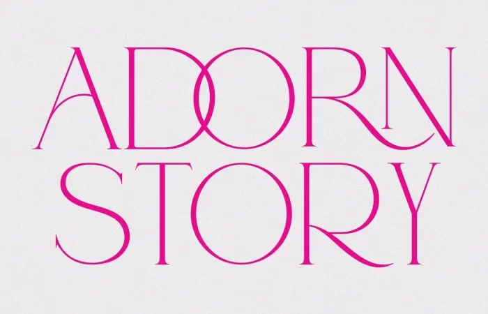 Adorn Story Font