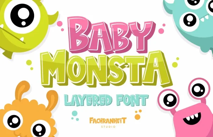 Baby Monsta Font