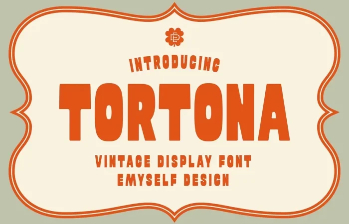 ED Tortona Font