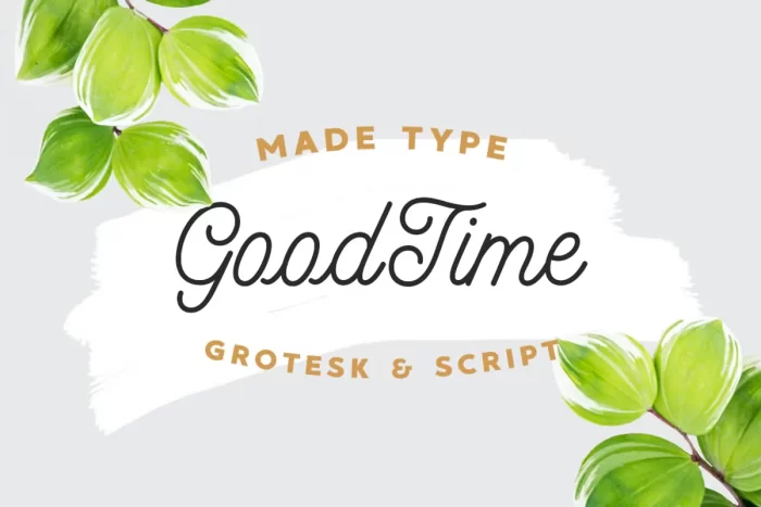 Made GoodTime Font
