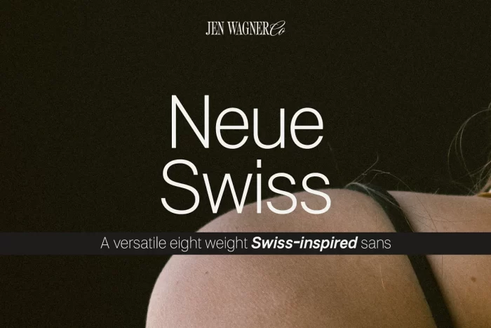 Neue Swiss Font