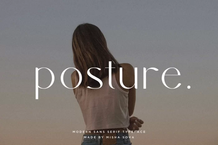 Posture Font