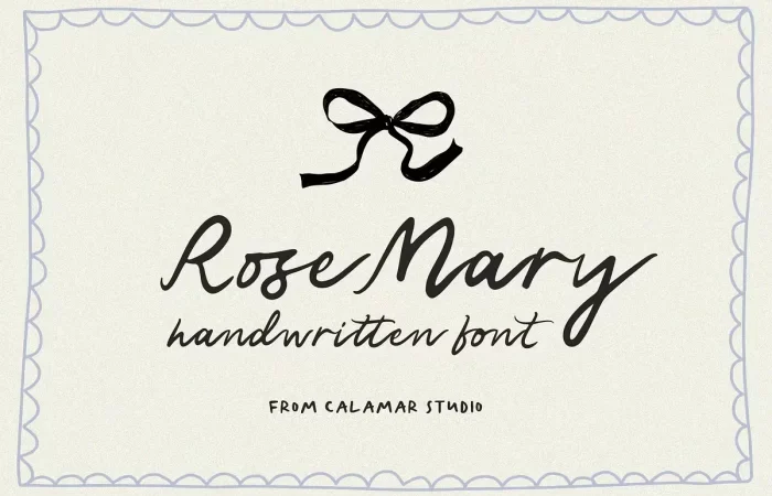 Rose Mary Font