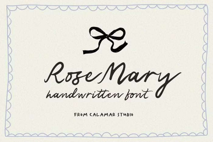 Rose Mary Font