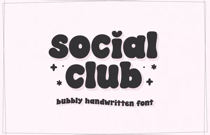 Social Club Font