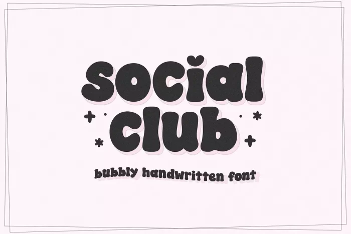Social Club Font