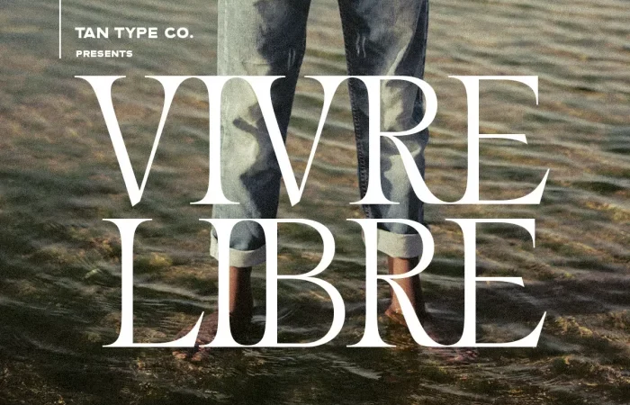 Tan Vivre Libre Font