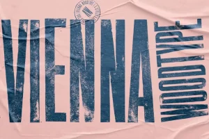 Vienna Woodtype Font