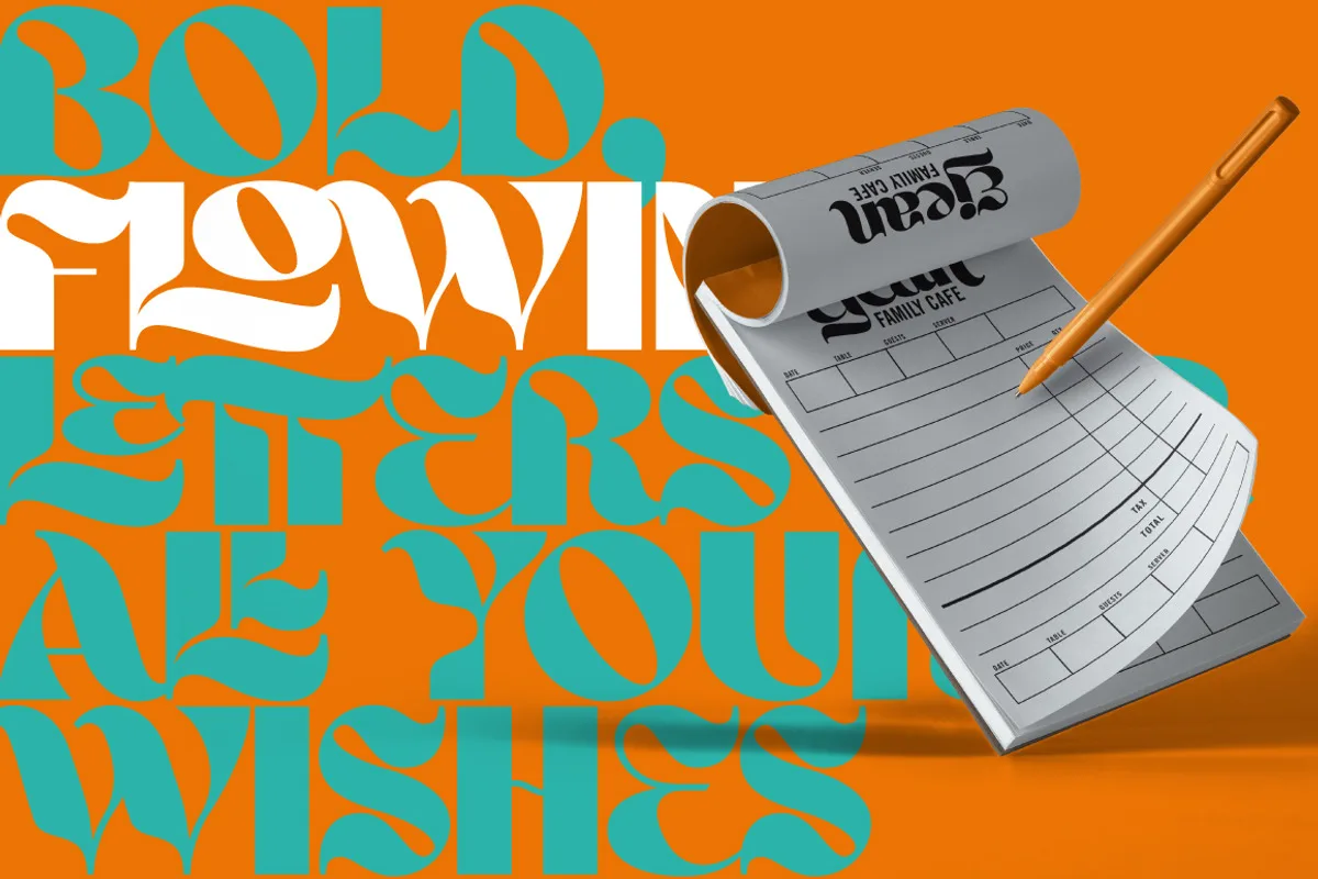 Ahsing font detail preview