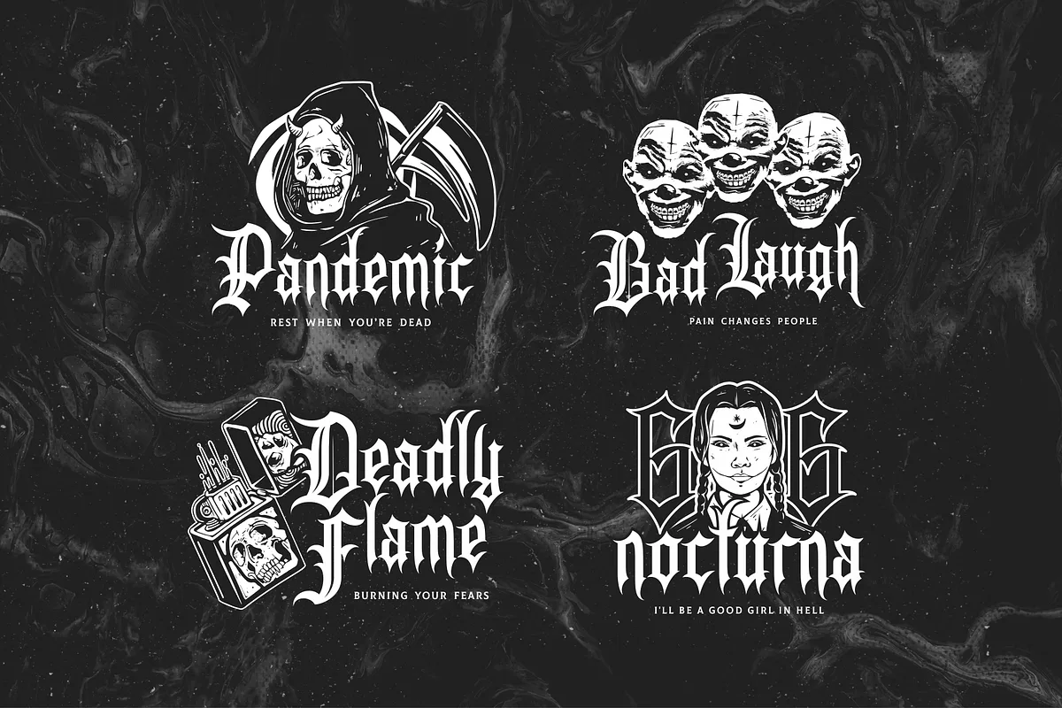 Anemouth Font Anemouth font detail preview