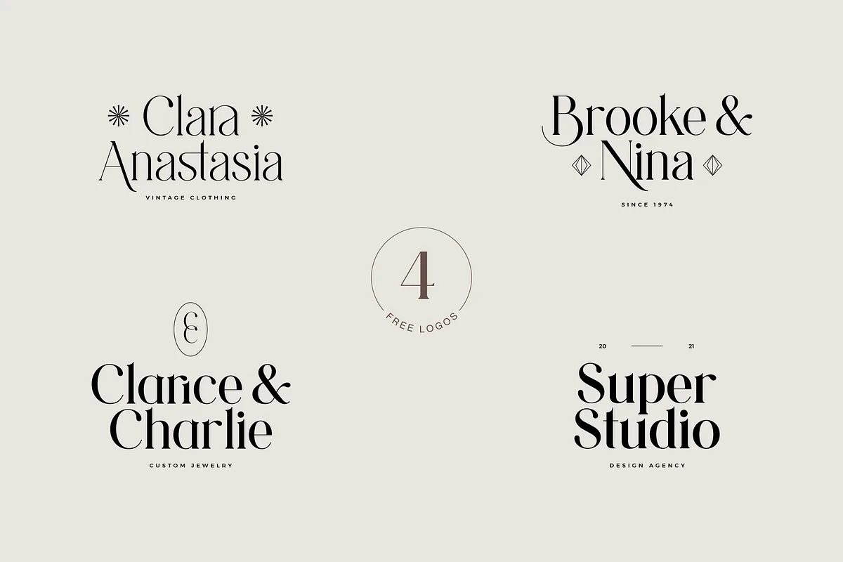 Astralaga font alphabet, numbers and glyphs