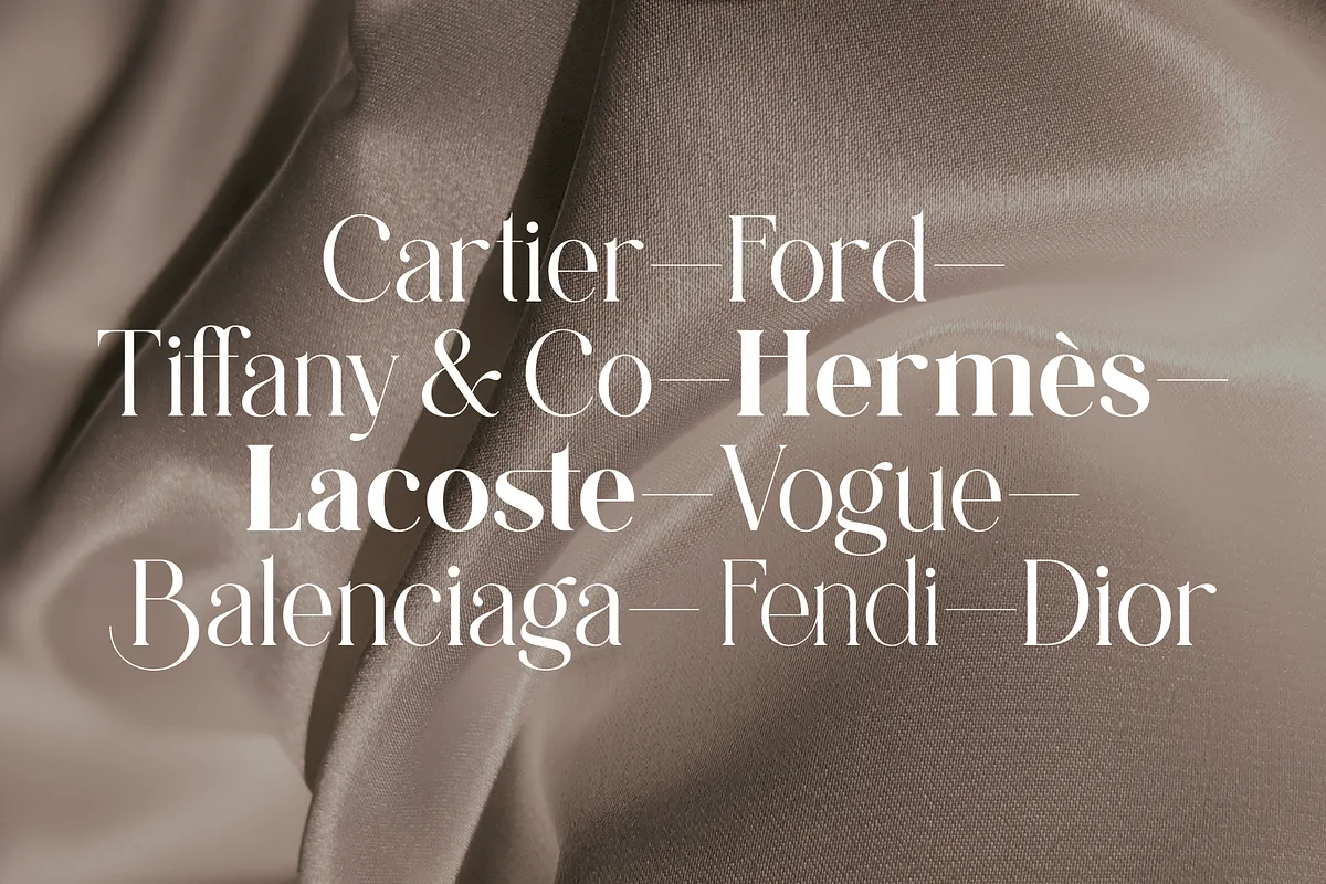 Astralaga font detail preview