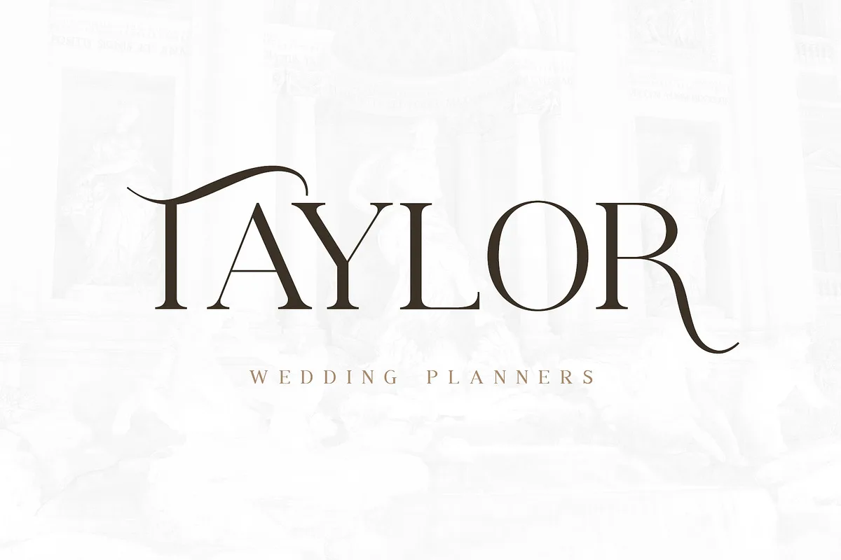 Athena font style preview