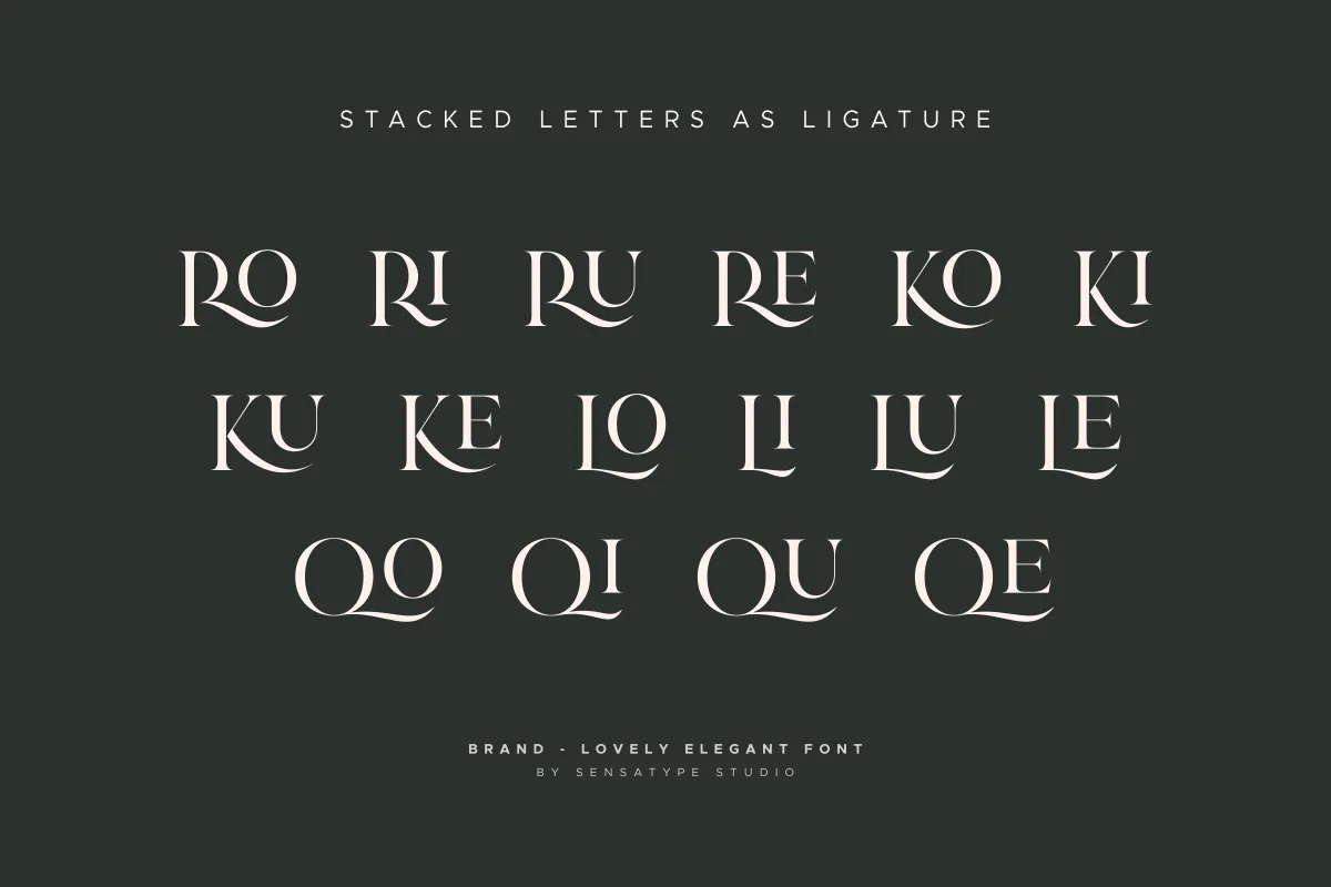 Brand Font Brand font preview — sample text