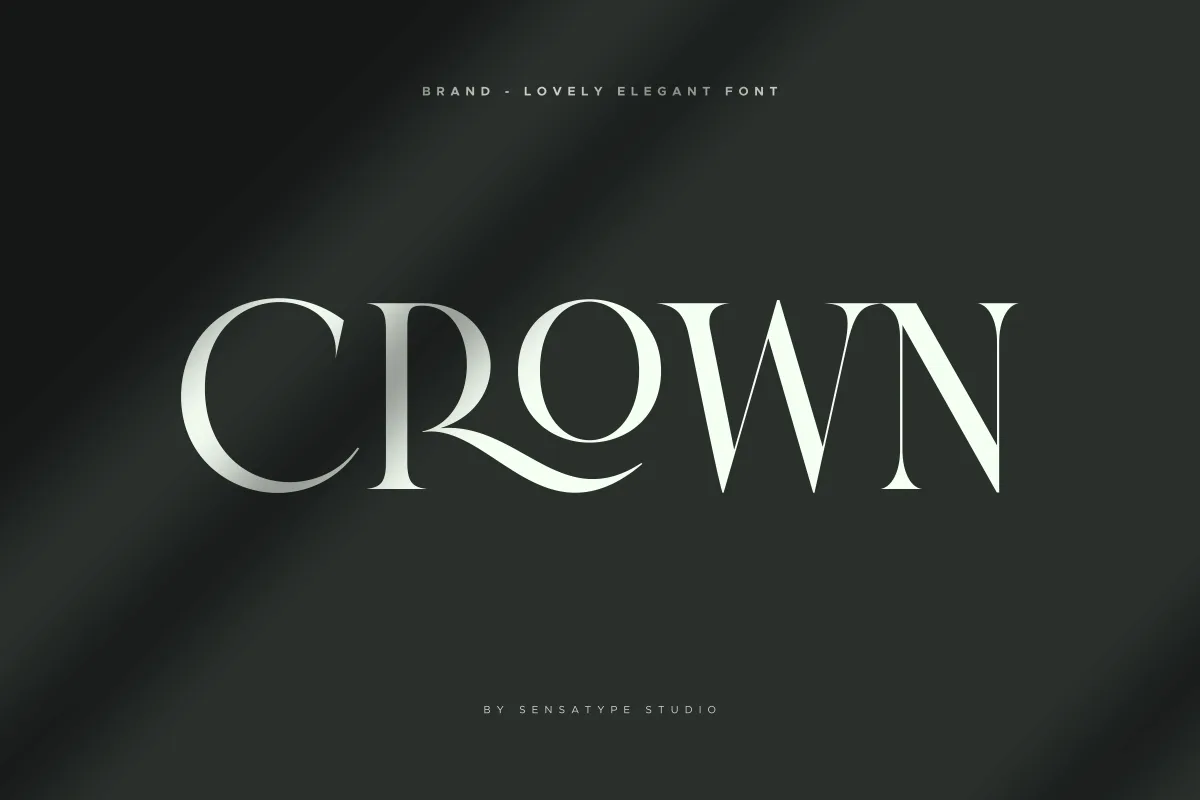 Brand Font Brand font detail preview