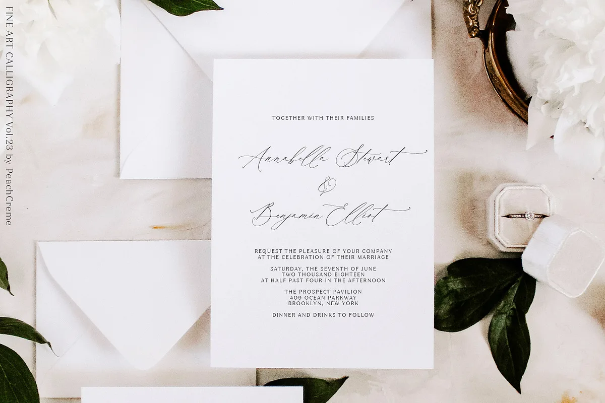 Dostoevsky font used in a design mockup