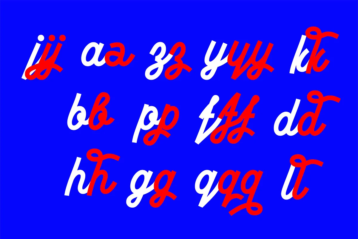 Geraldica font preview — sample text