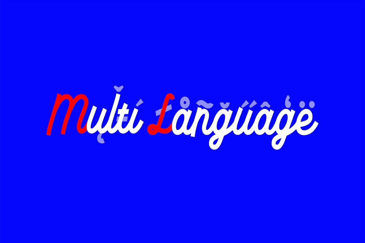 Geraldica font style preview
