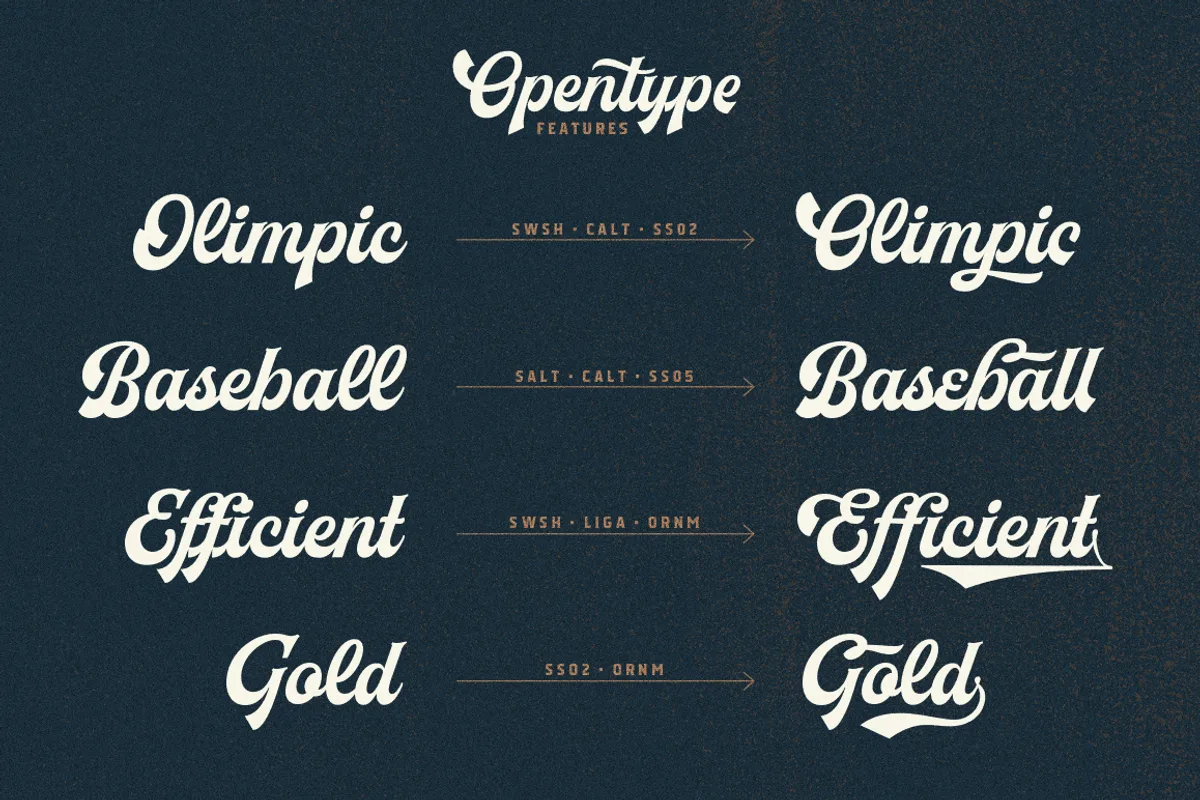 Herchey font preview — sample text