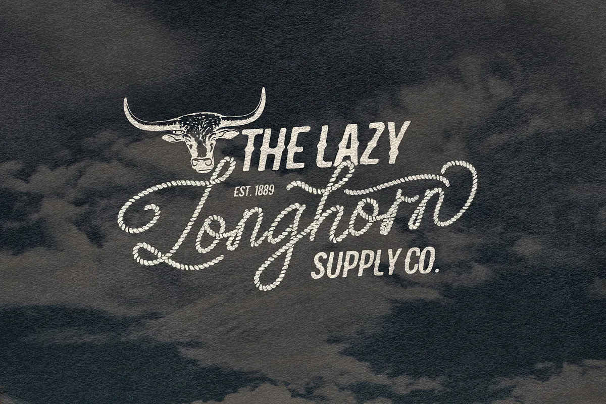 Howdy Handsome font used in a design mockup