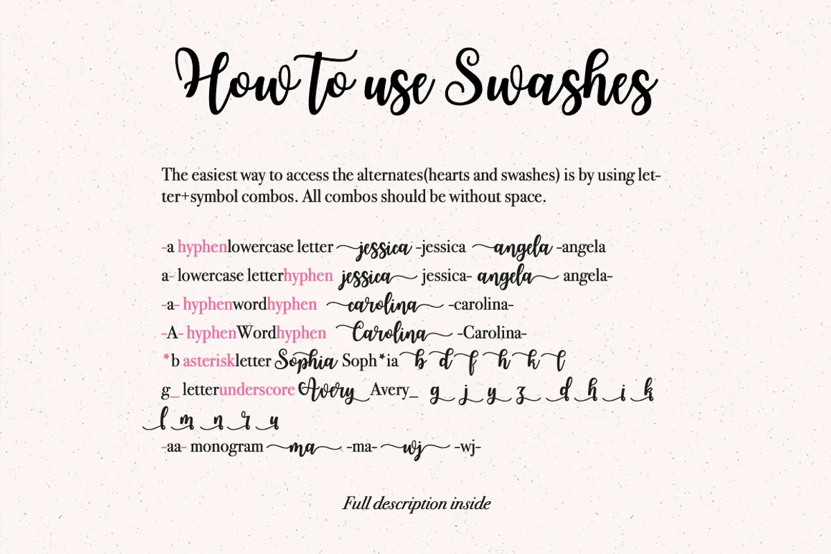 Joshico Font Joshico font preview — sample text