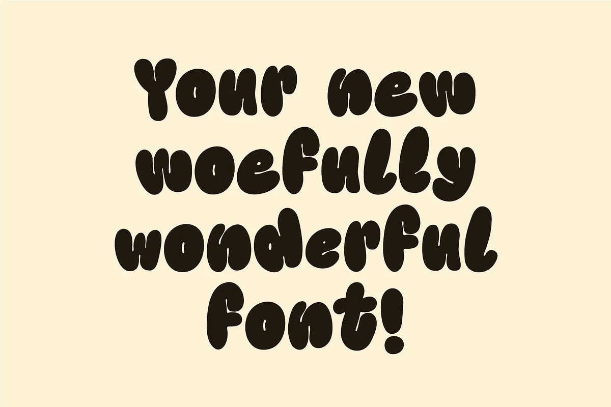Kooky Cloud Font Kooky Cloud font preview — sample text